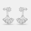 Detachable Solitaire Pear Diamond Earnings
