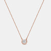 Luster Circle Diamond Pendent