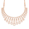 Diamond Crescent Collar Necklace