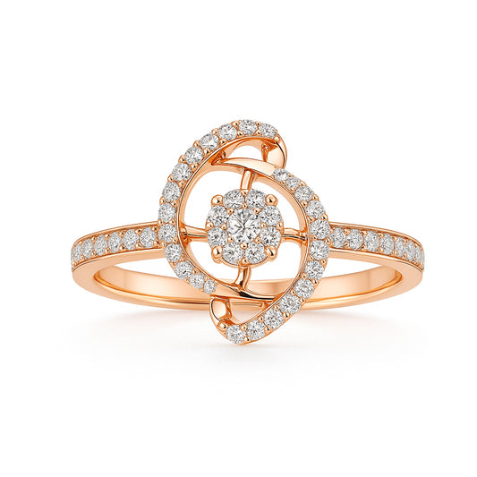 Aura Shield Diamond Ring