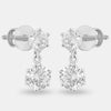 Exclusive Prong-Set Round Solitaire Drop Earning